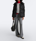 Moncler Agneux hooded padded-down jacket