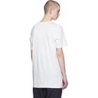 Rick Owens Drkshdw White Graphic Tarp T-Shirt