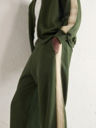 Aimé Leon Dore - Straight-Leg Striped Cotton Sweatpants - Green