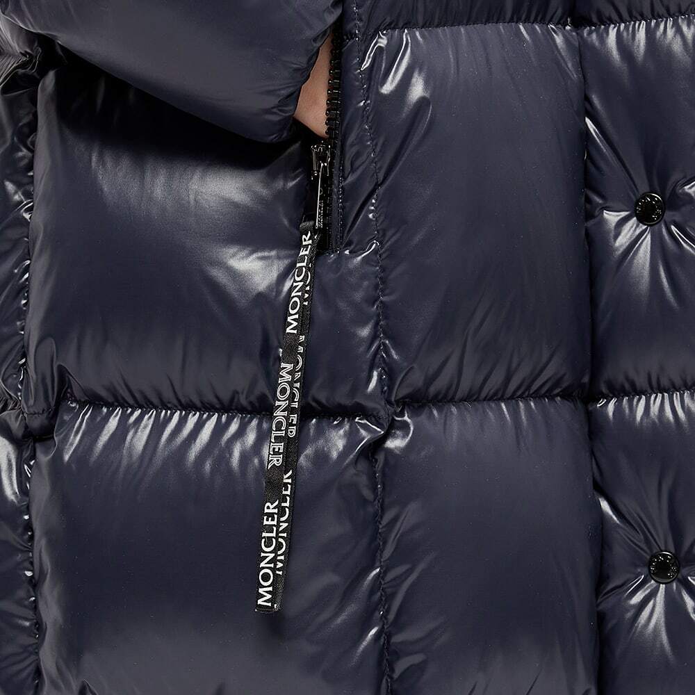 Moncler Women's Parnaiba Long Coat in Navy Moncler