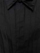 VALENTINO - Textured Plissè Long Sleeve Shirt