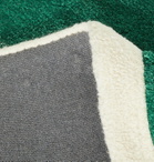 Pieces - Grass Court Striped Rug, 4' x 6' - Green