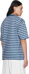 DAIWA PIER39 Navy & Gray Tech Drawstring T-shirt