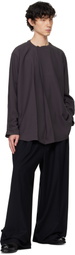 RAINMAKER KYOTO Gray Pleated Shirt
