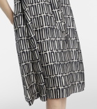 'S Max Mara Jackie silk twill midi dress
