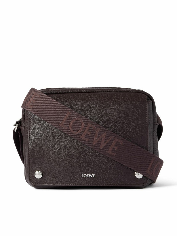 Photo: LOEWE - Pebble XS Full-Grain Leather Messenger Bag