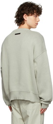 Essentials SSENSE Exclusive Green Knit Pullover Sweater