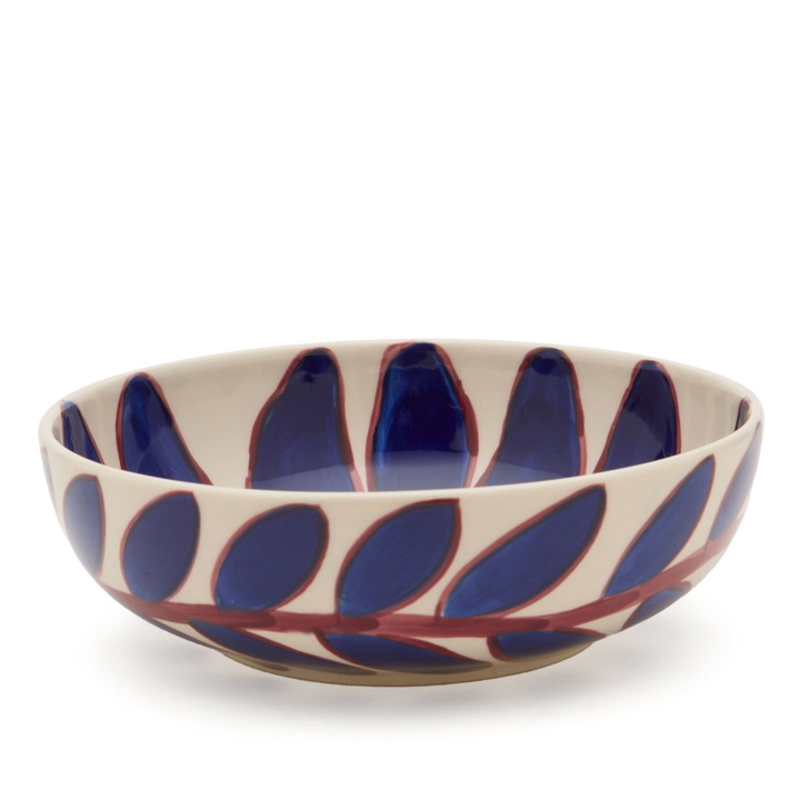 Photo: HAY x Emma Kohlmann La Pittura Bowl - Medium in Deep Blue Flower 