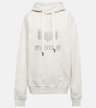 Marant Etoile Mansel logo cotton-blend hoodie