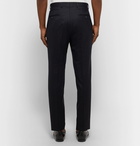 Officine Generale - Marcel Slim-Fit Wool Trousers - Men - Midnight blue