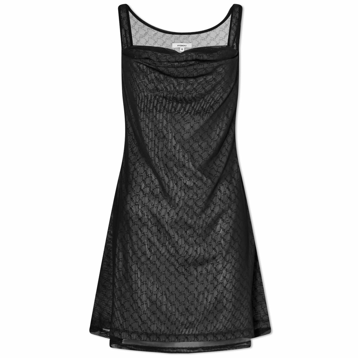 miaou sheer dress Miaou UO Exclusive Billie Mesh Liquid Print Short Sleeve Mini Dress Medium