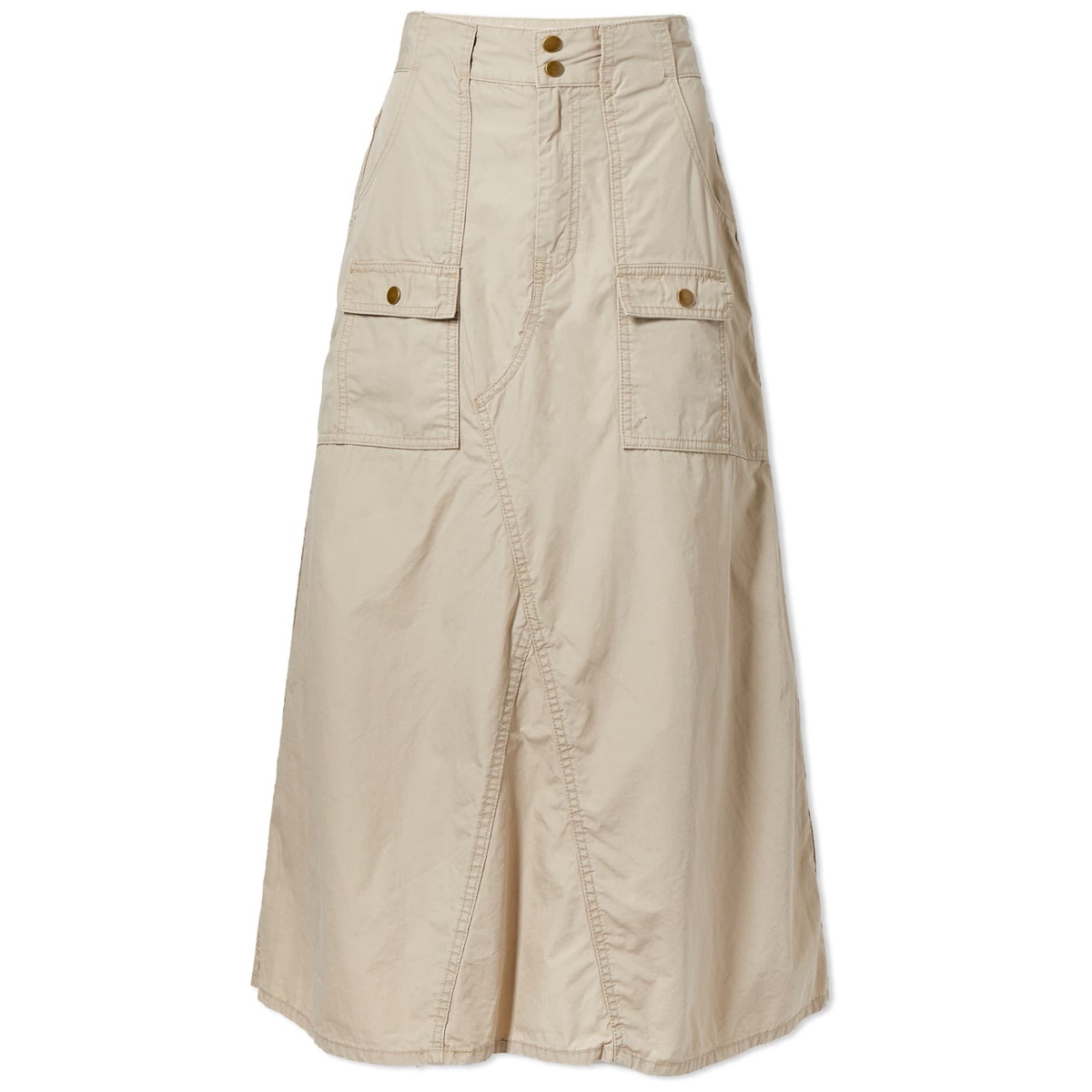 Beams Boy Women's Cargo Skirt in Beige Beams Boy