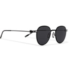 Montblanc - Round-Frame Metal Sunglasses - Black