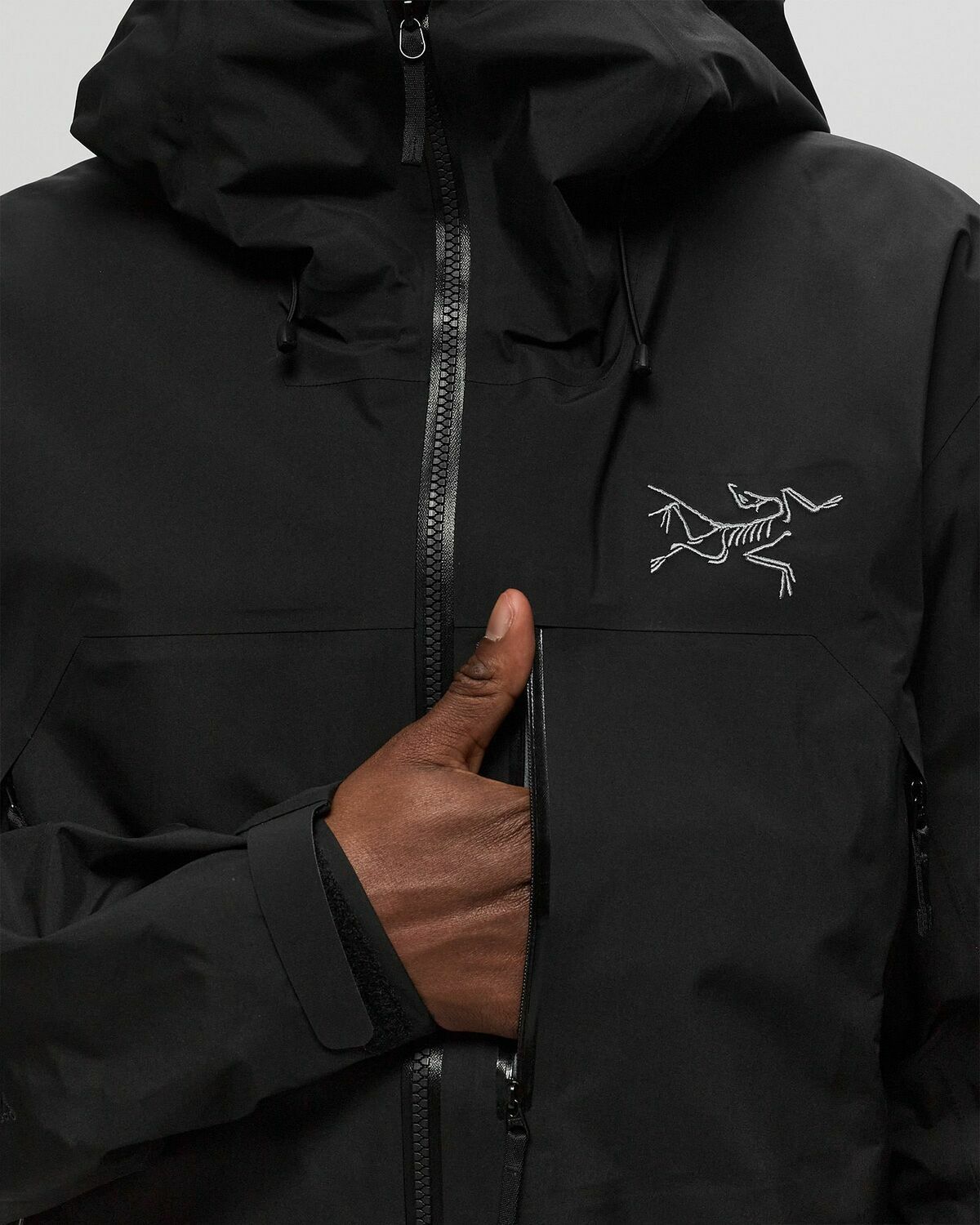 Arc´teryx Rush Jacket Black Mens Windbreaker Arc'teryx