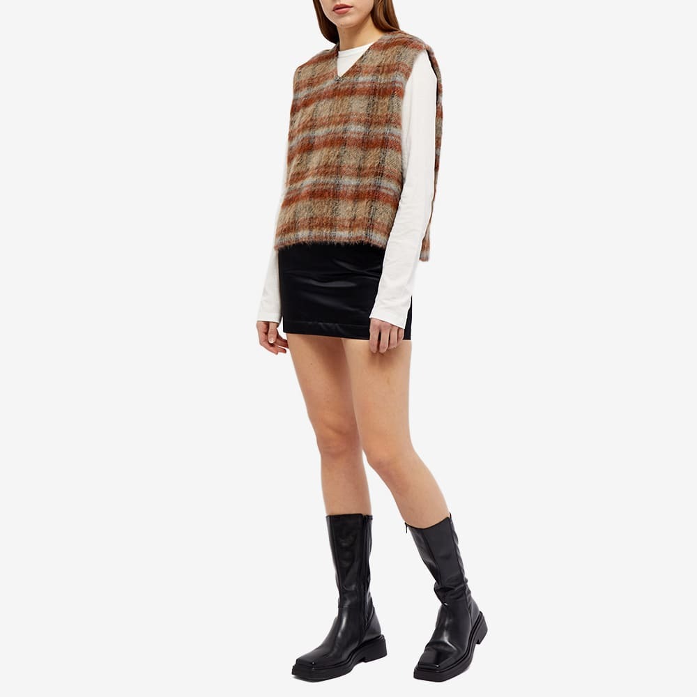 Our Legacy Women's Double Lock Knitted Vest in Brown Our Legacy