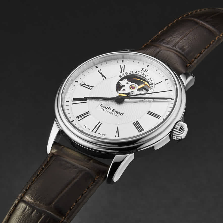 Louis Erard Heritage Automatic Silver Dial Mens Watch 60267AA41.BDC21