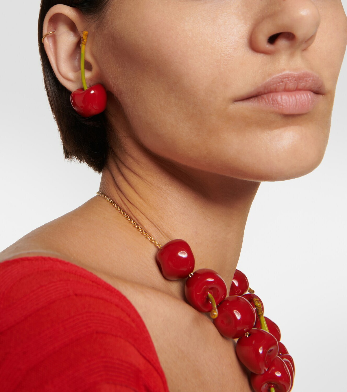 Jacquemus Les Boucles Cerise earrings Jacquemus
