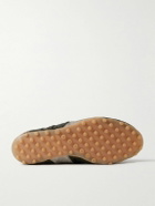 Maison Margiela - Sprinters Leather and Suede-Trimmed Nylon Sneakers - Green