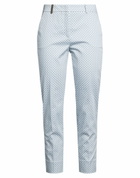 Peserico Icon 4718 Womens Pants Sky in Blue