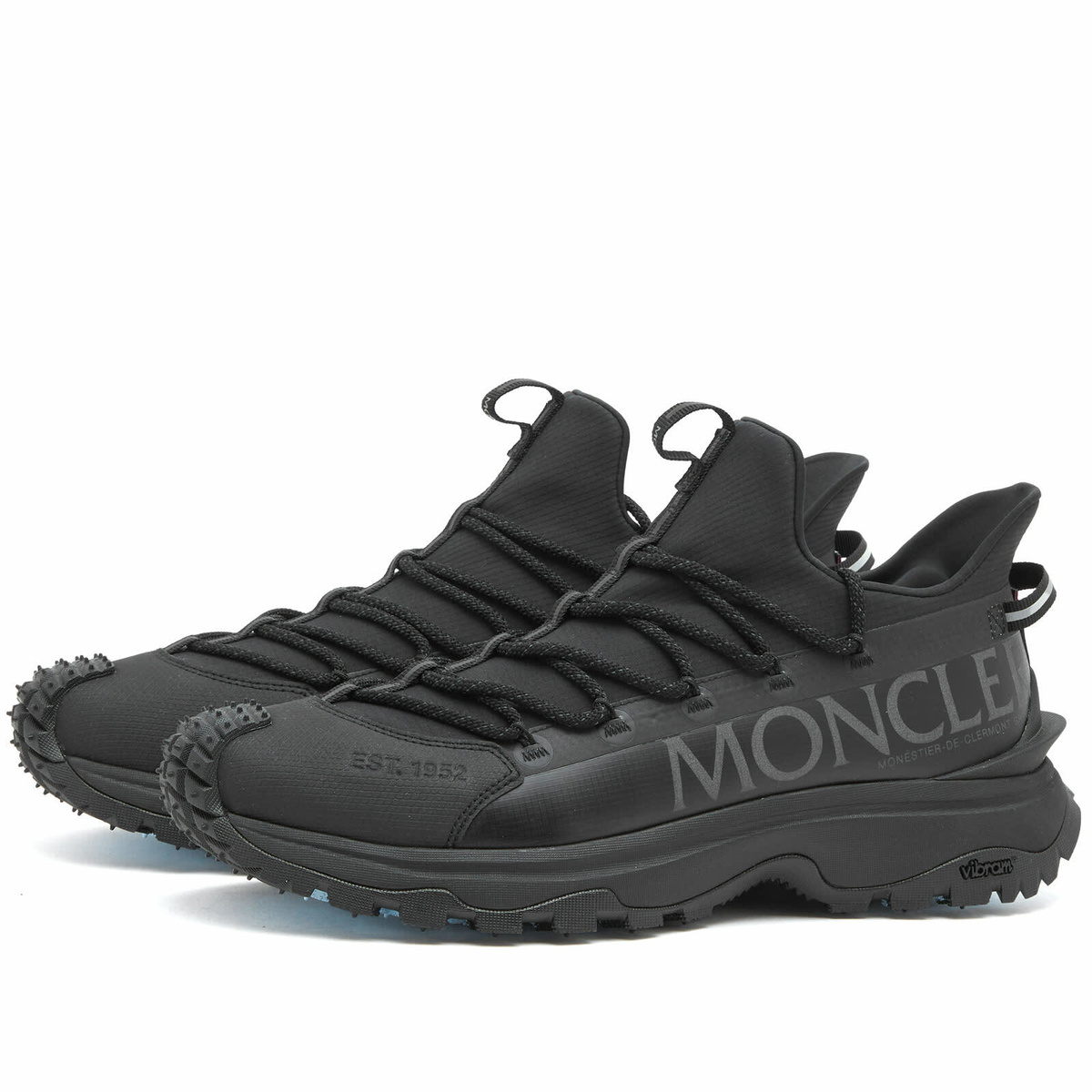 Moncler Men's Trailgrip Lite 2 Low Top Sneakers in Black Moncler