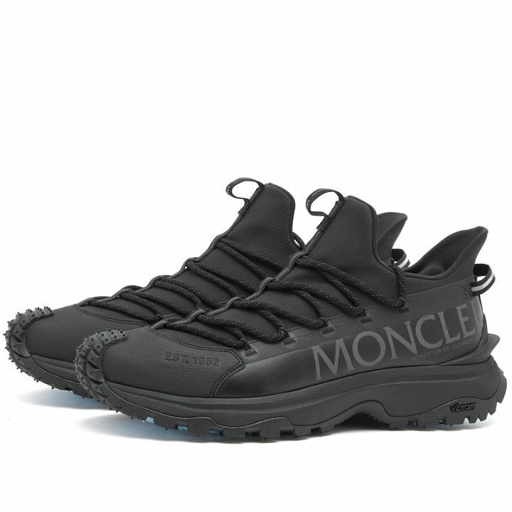 Photo: Moncler Men's Trailgrip Lite 2 Low Top Sneakers in Black