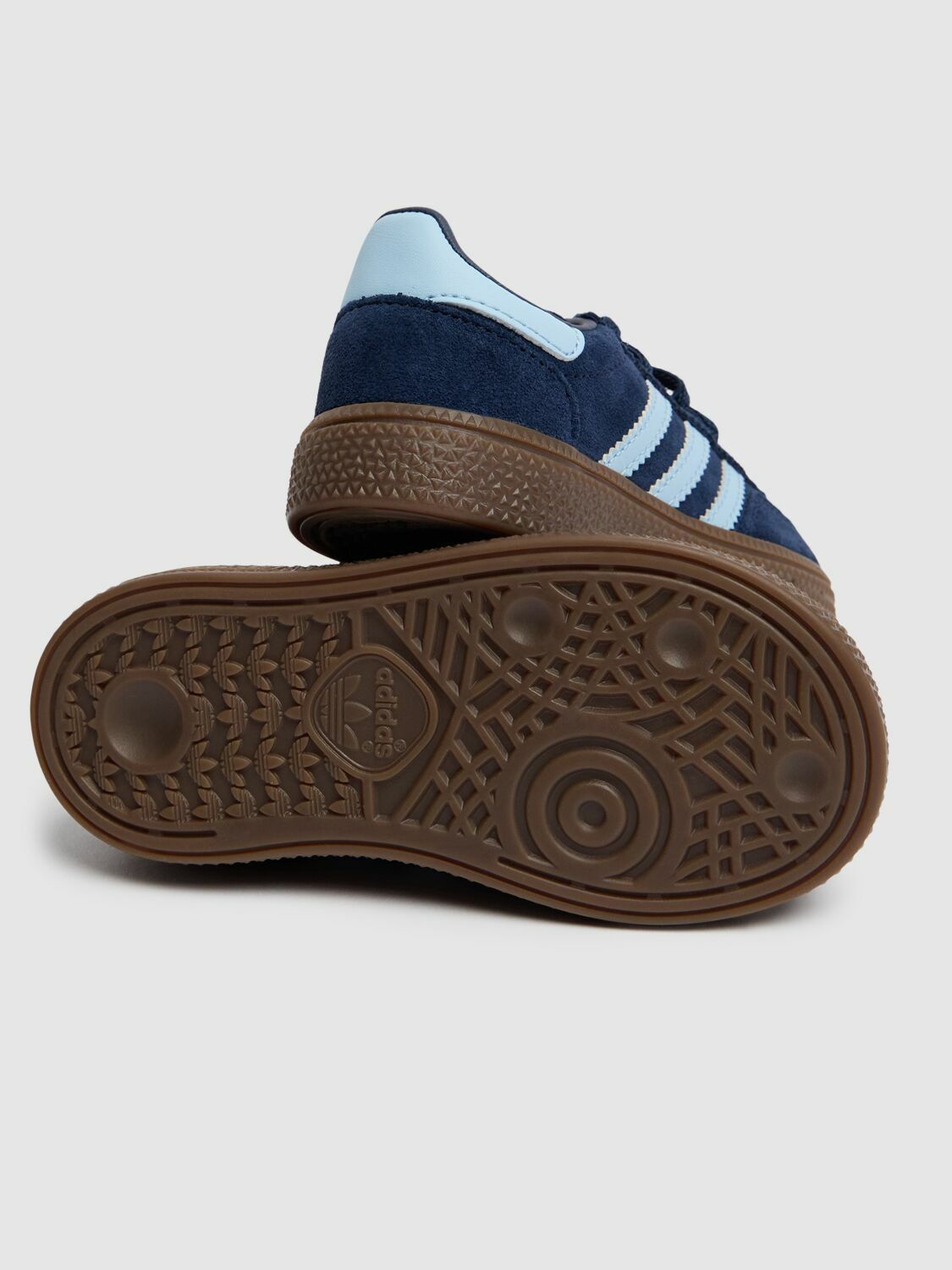 adidas gazelle silver green womens adidas Originals Beige & Brown Handball Spezial Sneakers main image 1