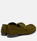 Dries Van Noten Calf hair loafers