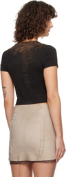 Liza Keane Black 'Wet Dreams' Baby T-shirt