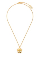 Marc Jacobs Daisy Balloon Necklace - Gold - One Size