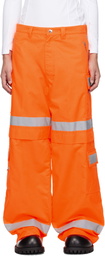 VETEMENTS Orange Workwear Cargo Pants