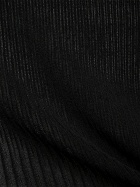 PETAR PETROV Silk Rib Knit High Slit Long Skirt