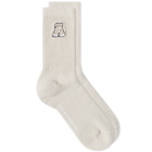 Axel Arigato Men's Homeschool Tube Sock in Pale Beige