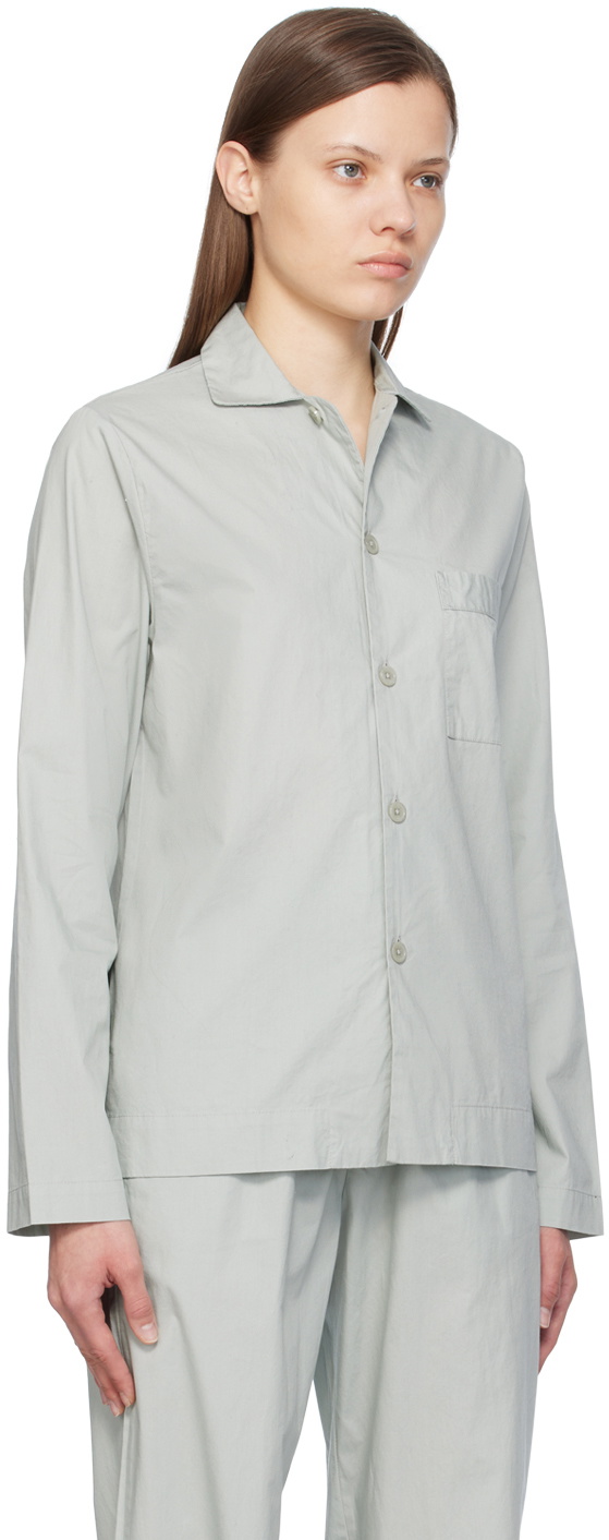 Museum of Peace & Quiet Khaki Lounge Pyjama Shirt
