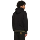 Versace Jeans Couture Black Coin Logo Hoodie