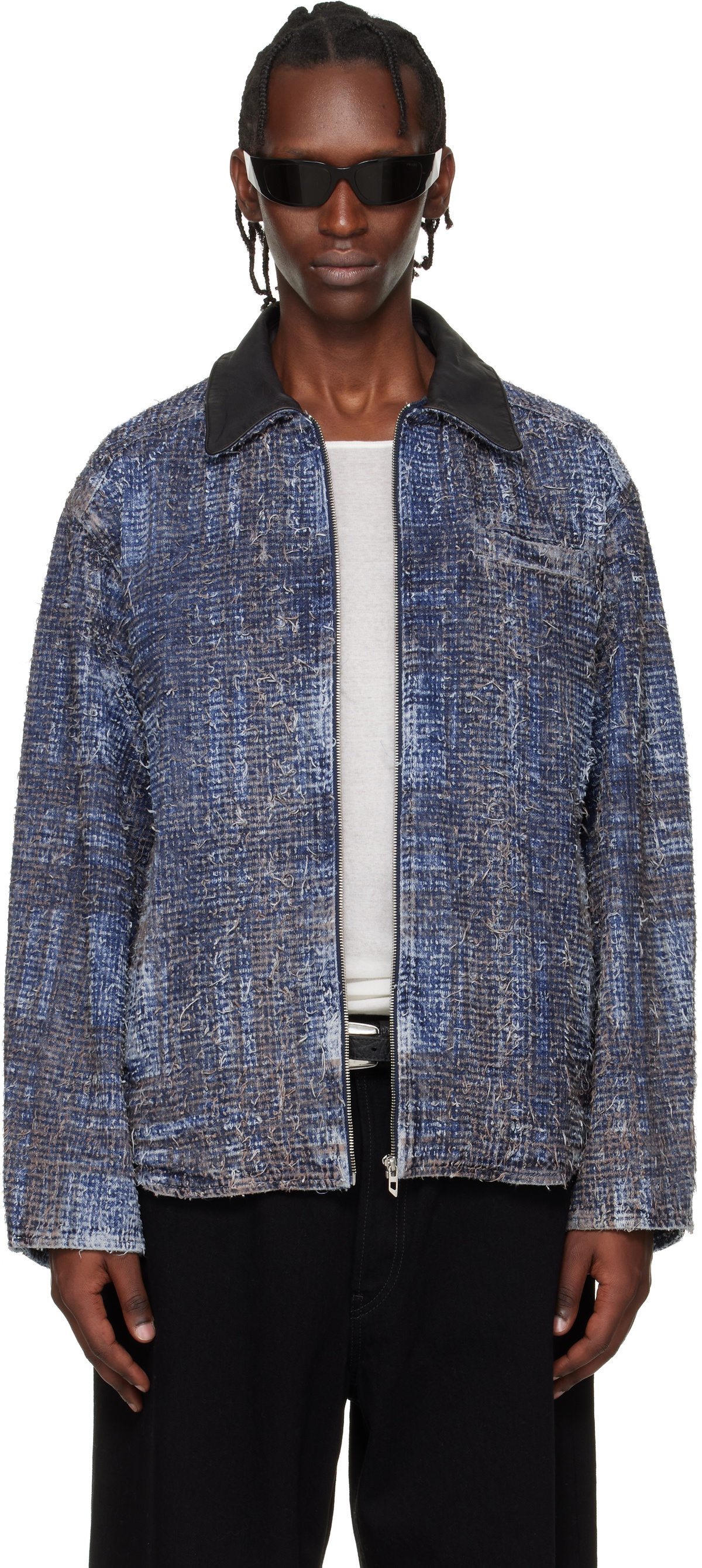 Diesel Red Tag Indigo Shayne Oliver Edition Denim Turbo Jacket Diesel