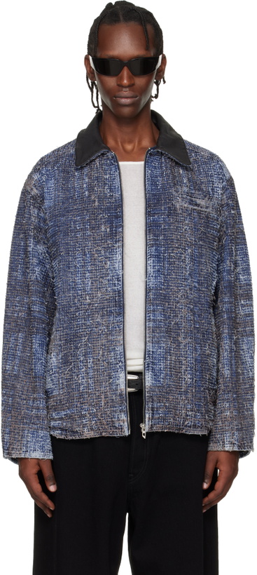 Photo: Diesel Blue D-Ivar-S1 Denim Jacket