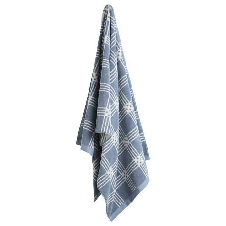 Photo: Baina Frisa Pool Towel in Celeste/Chalk 