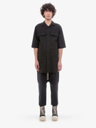 Rick Owens Shirt Black   Mens