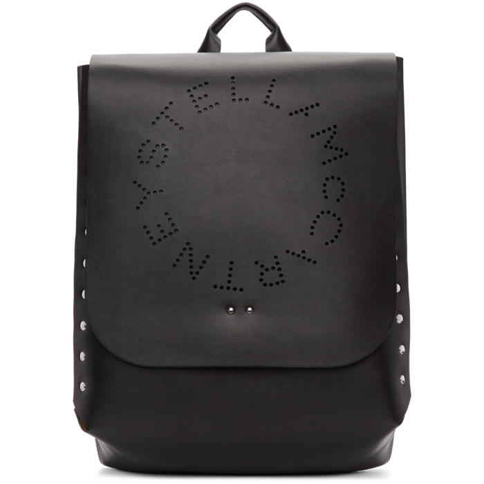 Photo: Stella McCartney Black Logo Backpack
