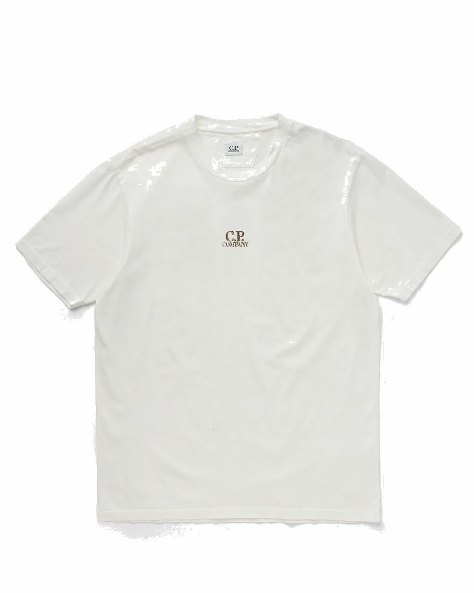 Photo: C.P. Company Jersey 24/1 Tee   Short Sleeve White - Mens - Shortsleeves