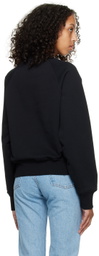 AMI Paris Black Ami de Cœur Sweatshirt