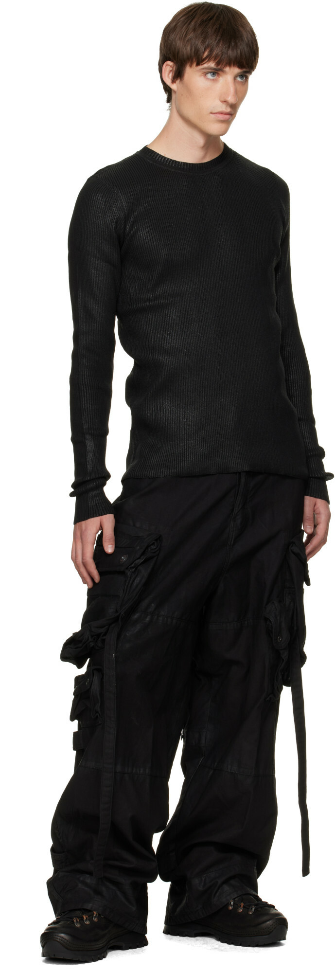 Julius Black Skinny Sweater
