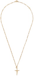 Dolce & Gabbana Gold Cross Pendant Necklace