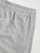 NIKE - Sportswear Logo-Appliquéd Cotton-Blend Jersey Drawstring Shorts - Gray