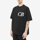 Cole Buxton Men's Italic CB T-Shirt in Black