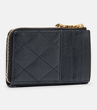 Saint Laurent Cassandre Bijou quilted leather card case