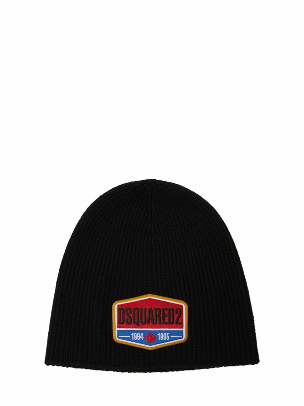 Photo: DSQUARED2 Dsquared2 Logo Wool Beanie