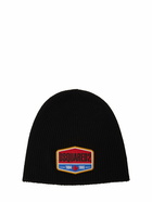 DSQUARED2 Dsquared2 Logo Wool Beanie