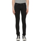 Nudie Jeans Black Skinny Lin Jeans