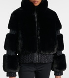 Goldbergh Furry faux fur ski jacket